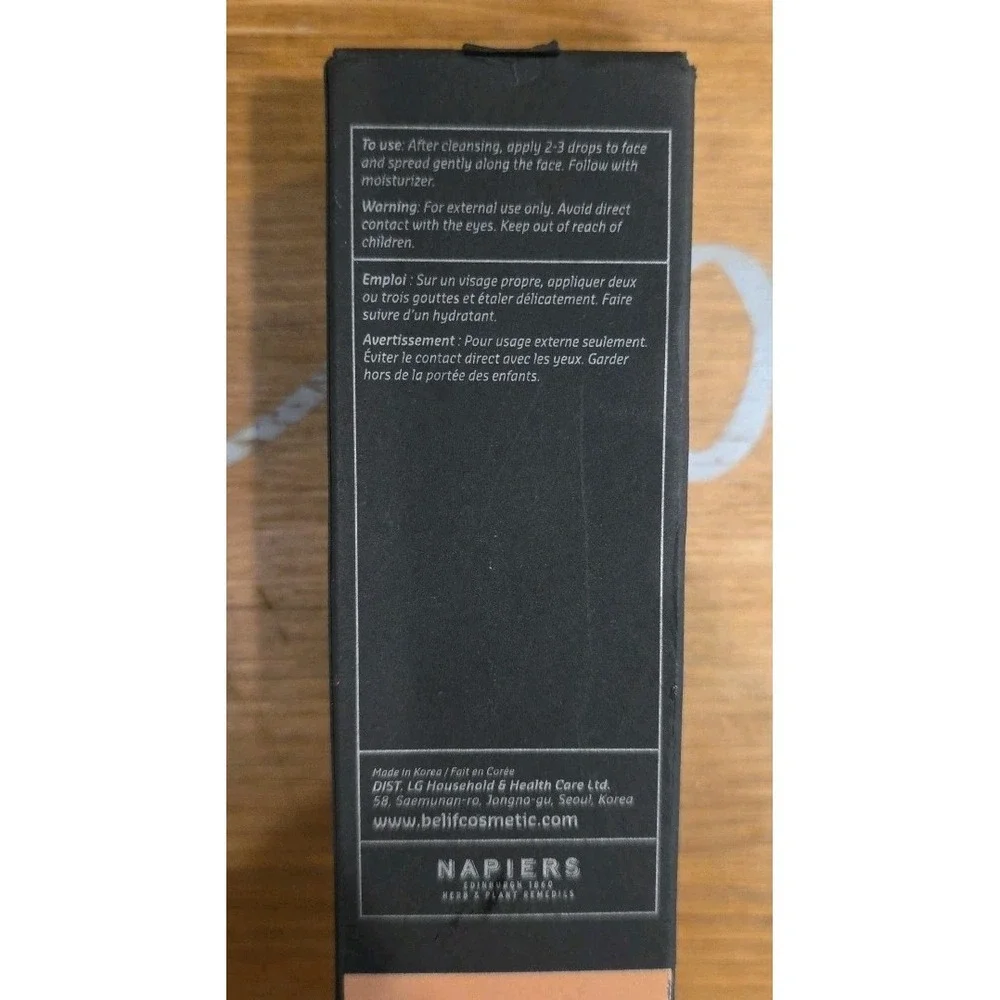 NEW Belif True‎ Serum Niacinamide/Amino acid solution  10% 50 ml/1.69 fl oz